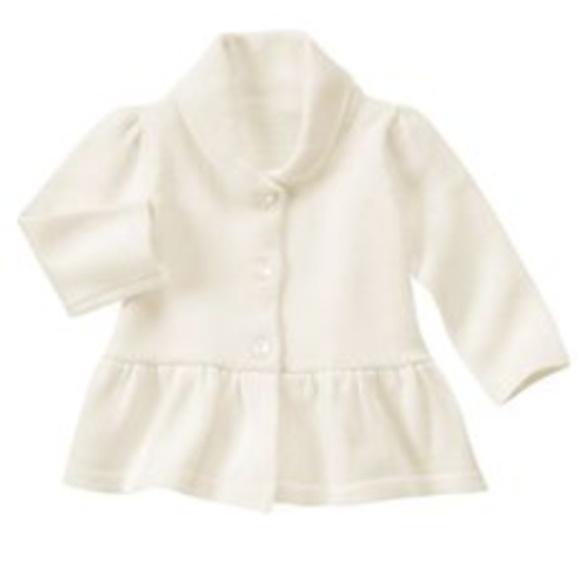 Gymboree || Peplum Button Cardigan - Picture 1 of 5